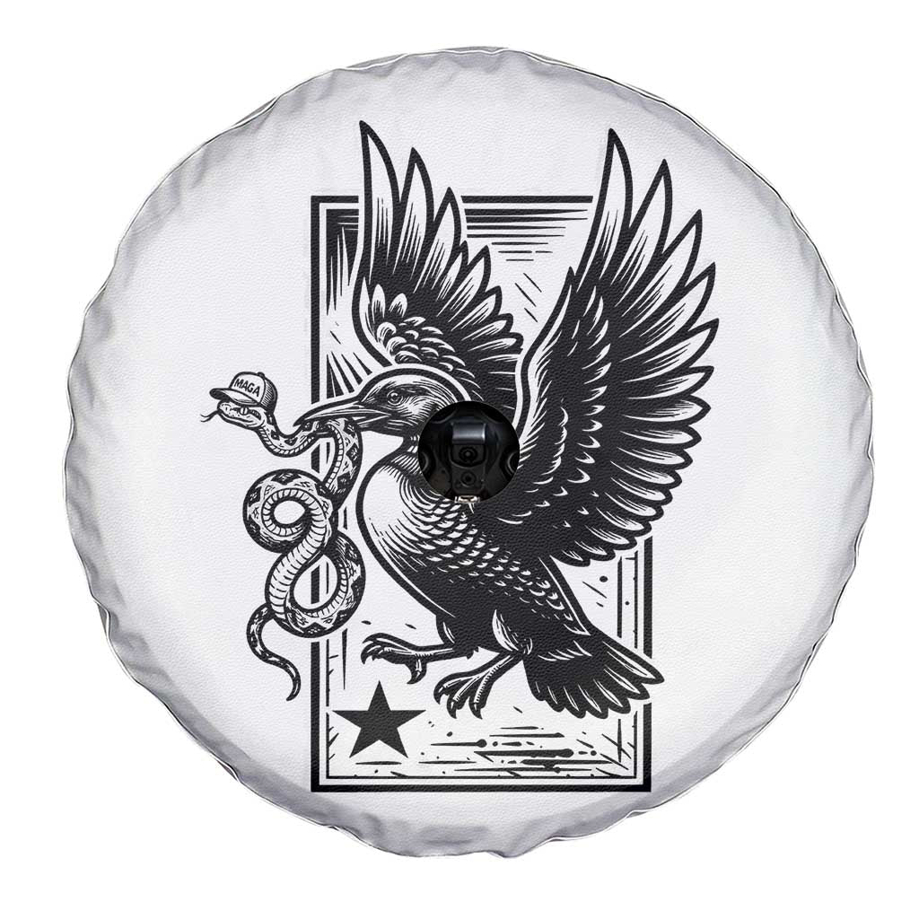 Rebel Loon Takes Down The Snake Spare Tire Cover Support MN Anti Ice Movement