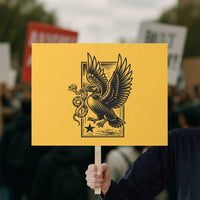 Rebel Loon Takes Down The Snake Protest Sign Support MN Anti Ice Movement