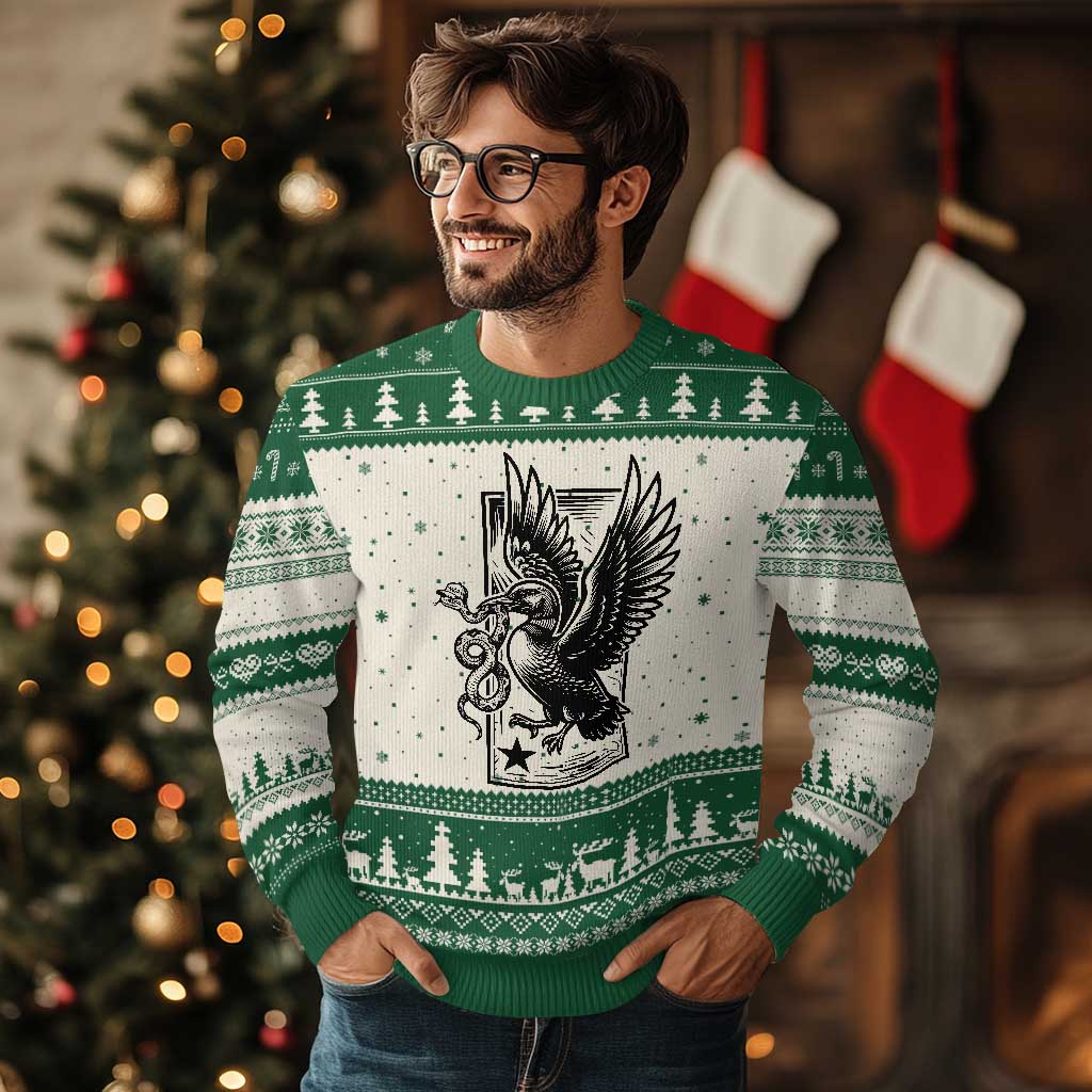 Rebel Loon Takes Down The Snake Ugly Christmas Sweater Support MN Anti Ice Movement