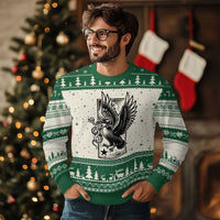 Rebel Loon Takes Down The Snake Ugly Christmas Sweater Support MN Anti Ice Movement