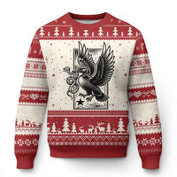 Rebel Loon Takes Down The Snake Ugly Christmas Sweater Support MN Anti Ice Movement