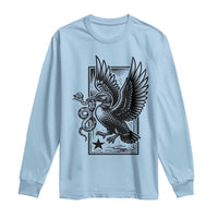 Rebel Loon Takes Down The Snake Long Sleeve Shirt Support MN Anti Ice Movement