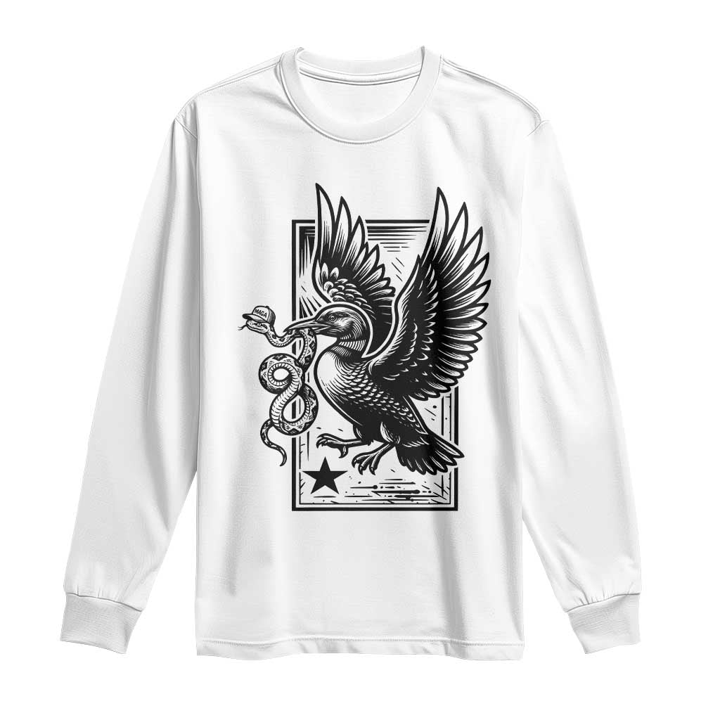 Rebel Loon Takes Down The Snake Long Sleeve Shirt Support MN Anti Ice Movement