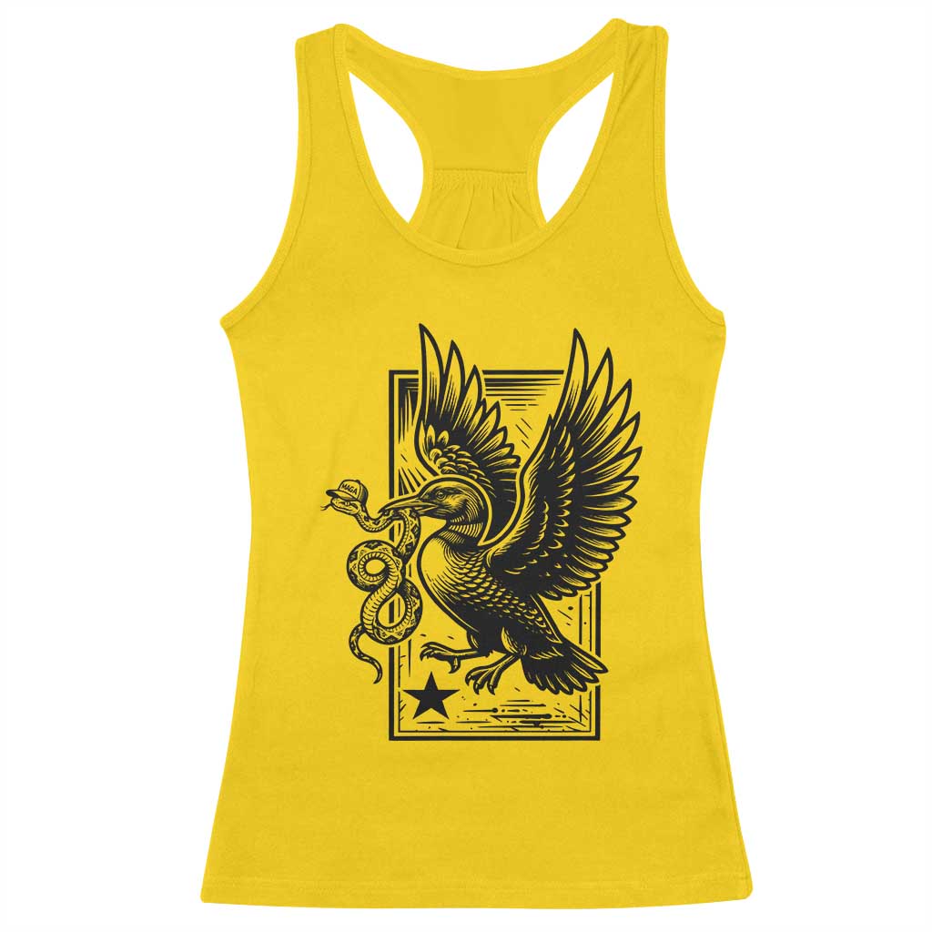 Rebel Loon Takes Down The Snake Racerback Tank Top Support MN Anti Ice Movement