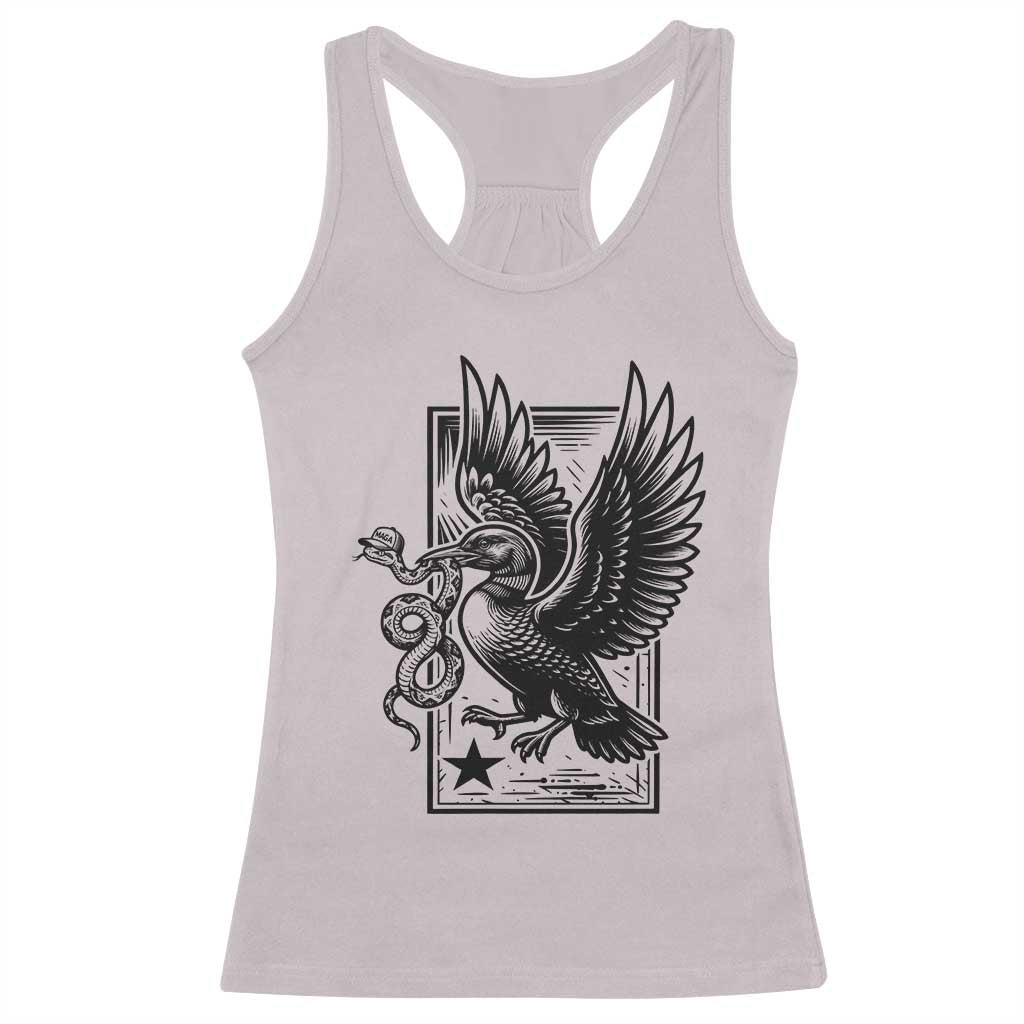 Rebel Loon Takes Down The Snake Racerback Tank Top Support MN Anti Ice Movement