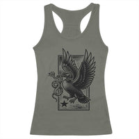 Rebel Loon Takes Down The Snake Racerback Tank Top Support MN Anti Ice Movement
