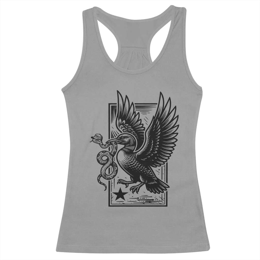 Rebel Loon Takes Down The Snake Racerback Tank Top Support MN Anti Ice Movement