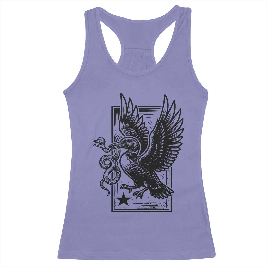 Rebel Loon Takes Down The Snake Racerback Tank Top Support MN Anti Ice Movement