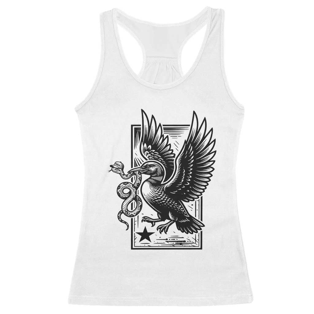 Rebel Loon Takes Down The Snake Racerback Tank Top Support MN Anti Ice Movement