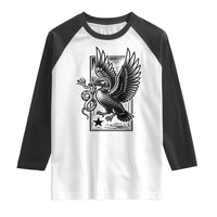 Rebel Loon Takes Down The Snake Raglan Shirt Support MN Anti Ice Movement