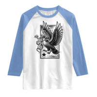 Rebel Loon Takes Down The Snake Raglan Shirt Support MN Anti Ice Movement