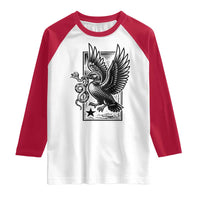 Rebel Loon Takes Down The Snake Raglan Shirt Support MN Anti Ice Movement