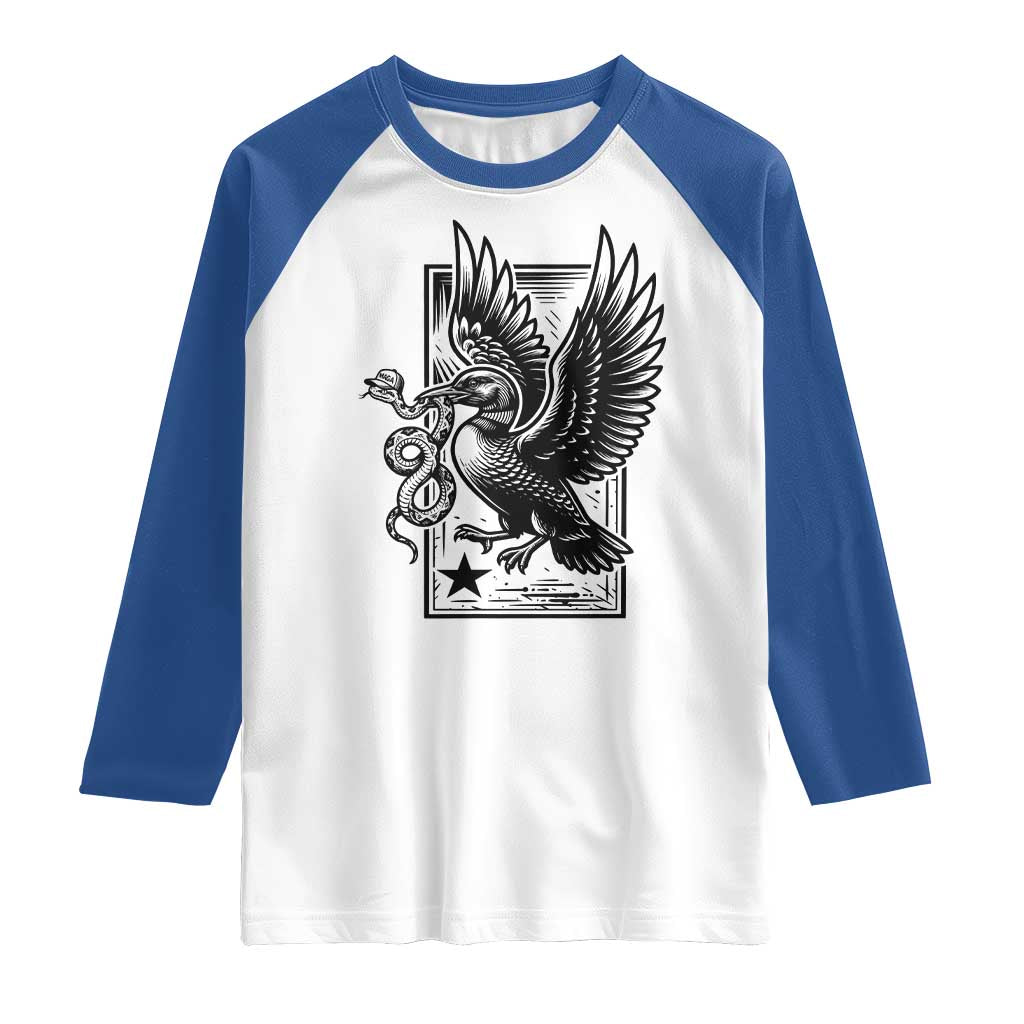 Rebel Loon Takes Down The Snake Raglan Shirt Support MN Anti Ice Movement