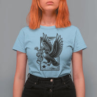 Rebel Loon Takes Down The Snake T Shirt For Women Support MN Anti Ice Movement