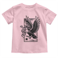 Rebel Loon Takes Down The Snake Toddler T Shirt Support MN Anti Ice Movement