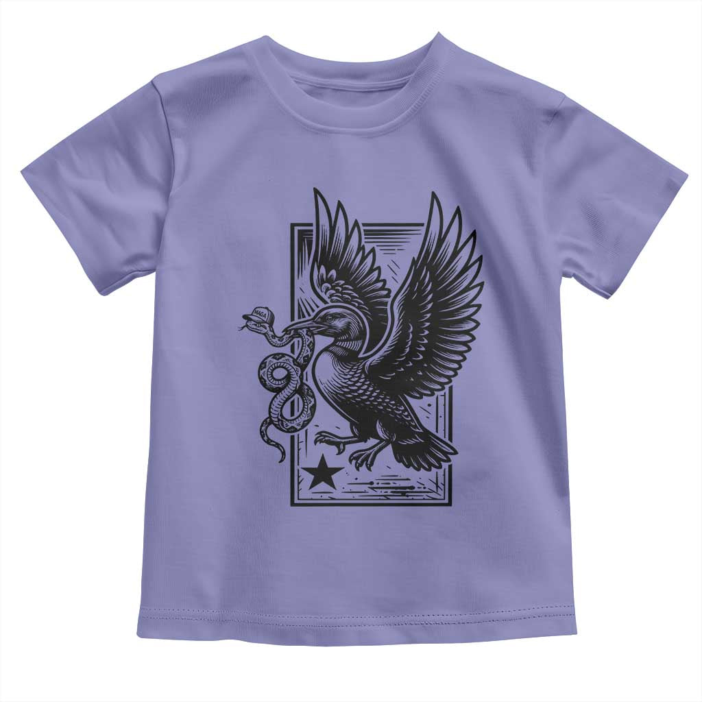 Rebel Loon Takes Down The Snake Toddler T Shirt Support MN Anti Ice Movement