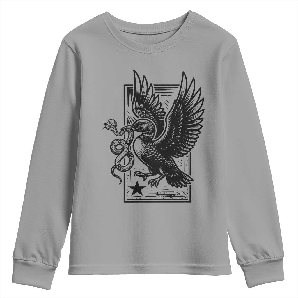 Rebel Loon Takes Down The Snake Youth Sweatshirt Support MN Anti Ice Movement