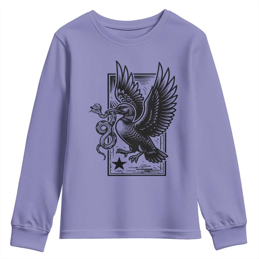 Rebel Loon Takes Down The Snake Youth Sweatshirt Support MN Anti Ice Movement