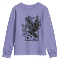 Rebel Loon Takes Down The Snake Youth Sweatshirt Support MN Anti Ice Movement