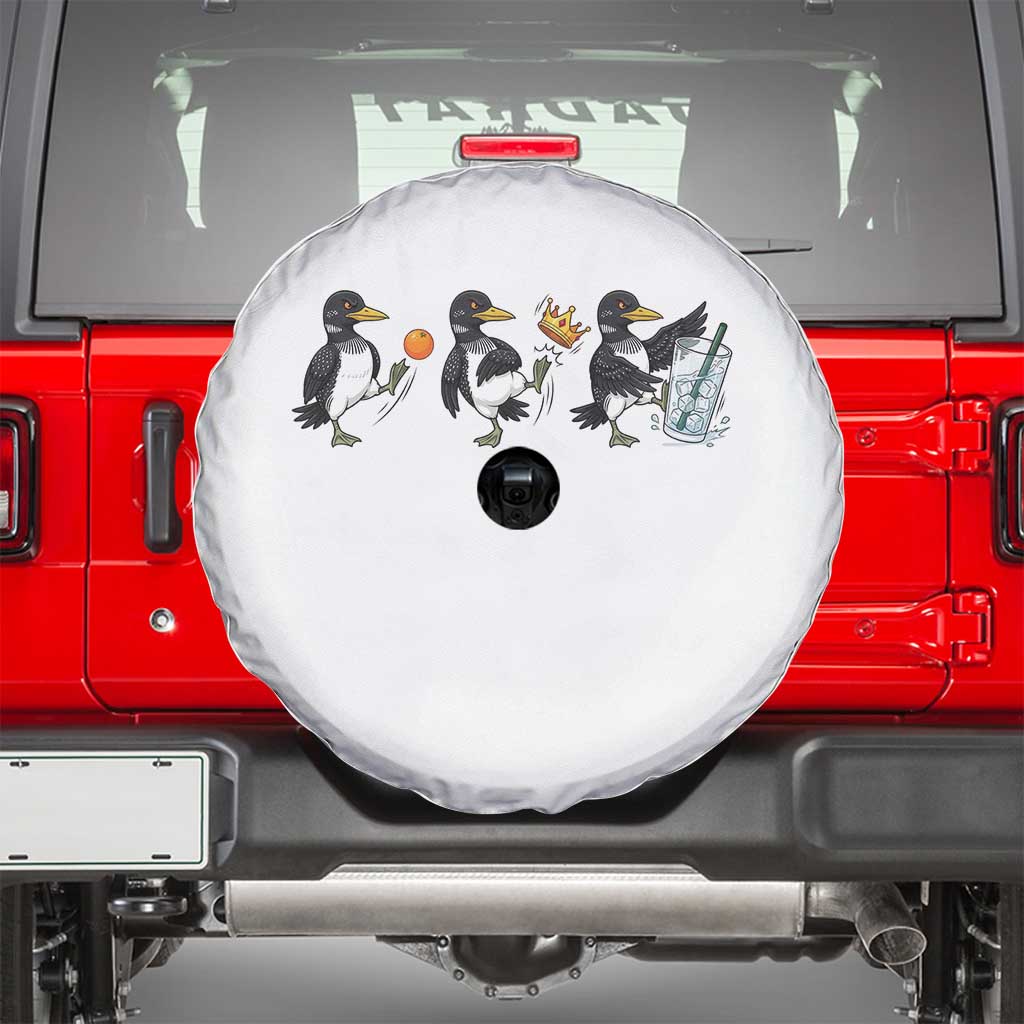 Funny No Kings MN Rebel Loon Spare Tire Cover Minnesota State Pride