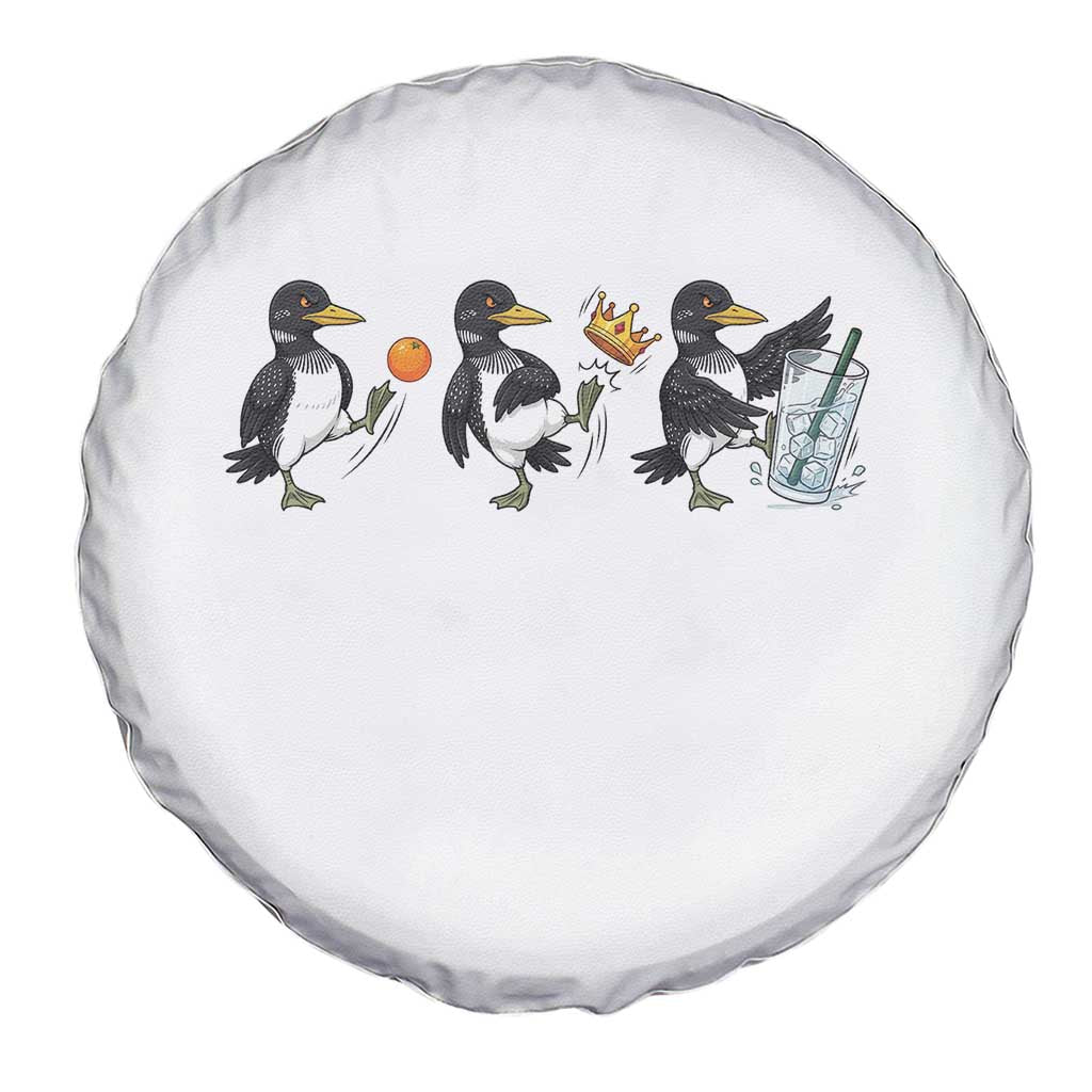 Funny No Kings MN Rebel Loon Spare Tire Cover Minnesota State Pride