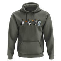 Funny No Kings MN Rebel Loon Hoodie Minnesota State Pride