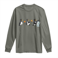 Funny No Kings MN Rebel Loon Long Sleeve Shirt Minnesota State Pride