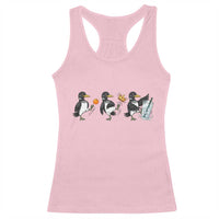 Funny No Kings MN Rebel Loon Racerback Tank Top Minnesota State Pride