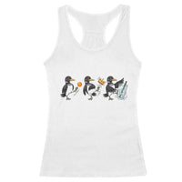 Funny No Kings MN Rebel Loon Racerback Tank Top Minnesota State Pride