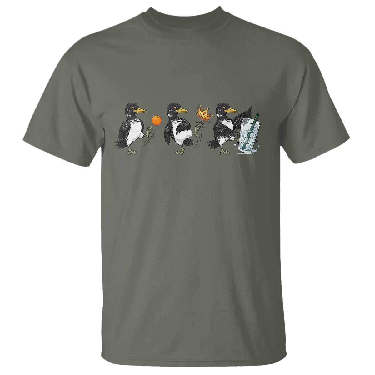 Funny No Kings MN Rebel Loon T Shirt Minnesota State Pride