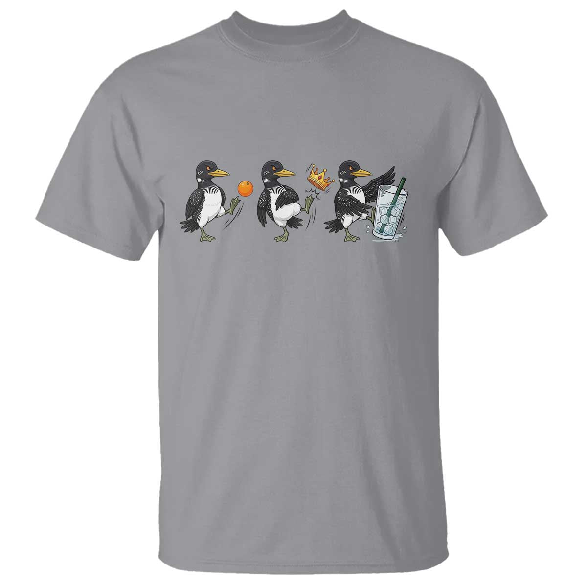 Funny No Kings MN Rebel Loon T Shirt Minnesota State Pride