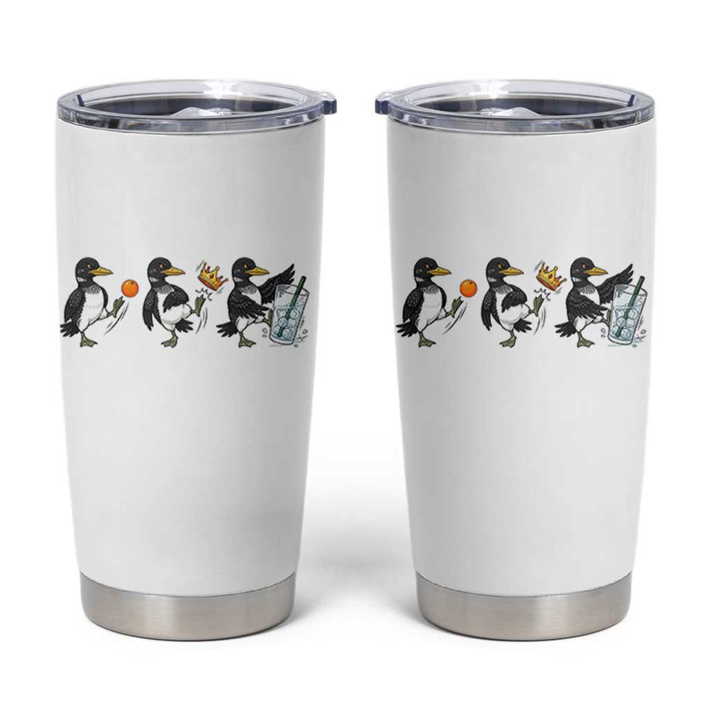 Funny No Kings MN Rebel Loon Tumbler Cup Minnesota State Pride