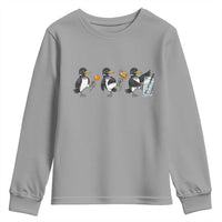 Funny No Kings MN Rebel Loon Youth Sweatshirt Minnesota State Pride