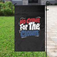 Anti Monarchy Political Garden Flag No Crown For A Clown