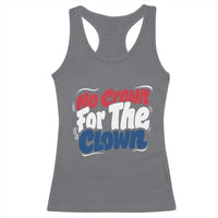 Anti Monarchy Political Racerback Tank Top No Crown For A Clown