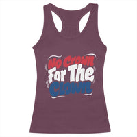 Anti Monarchy Political Racerback Tank Top No Crown For A Clown