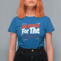 Anti Monarchy Political T Shirt For Women No Crown For A Clown