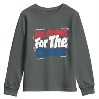 Anti Monarchy Political Youth Sweatshirt No Crown For A Clown