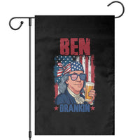 Benjamin Franklin Garden Flag Funny Ben Drankin American History