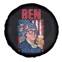 Benjamin Franklin Spare Tire Cover Funny Ben Drankin American History