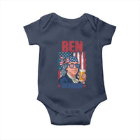 Benjamin Franklin Baby Onesie Funny Ben Drankin American History