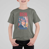 Benjamin Franklin T Shirt For Kid Funny Ben Drankin American History