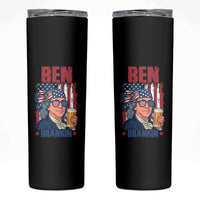 Benjamin Franklin Skinny Tumbler Funny Ben Drankin American History