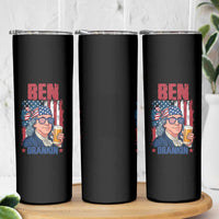 Benjamin Franklin Skinny Tumbler Funny Ben Drankin American History