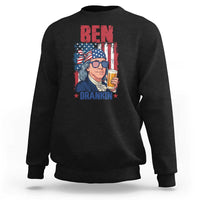 Benjamin Franklin Sweatshirt Funny Ben Drankin American History