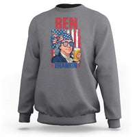 Benjamin Franklin Sweatshirt Funny Ben Drankin American History