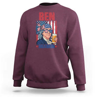 Benjamin Franklin Sweatshirt Funny Ben Drankin American History