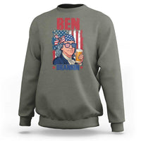 Benjamin Franklin Sweatshirt Funny Ben Drankin American History