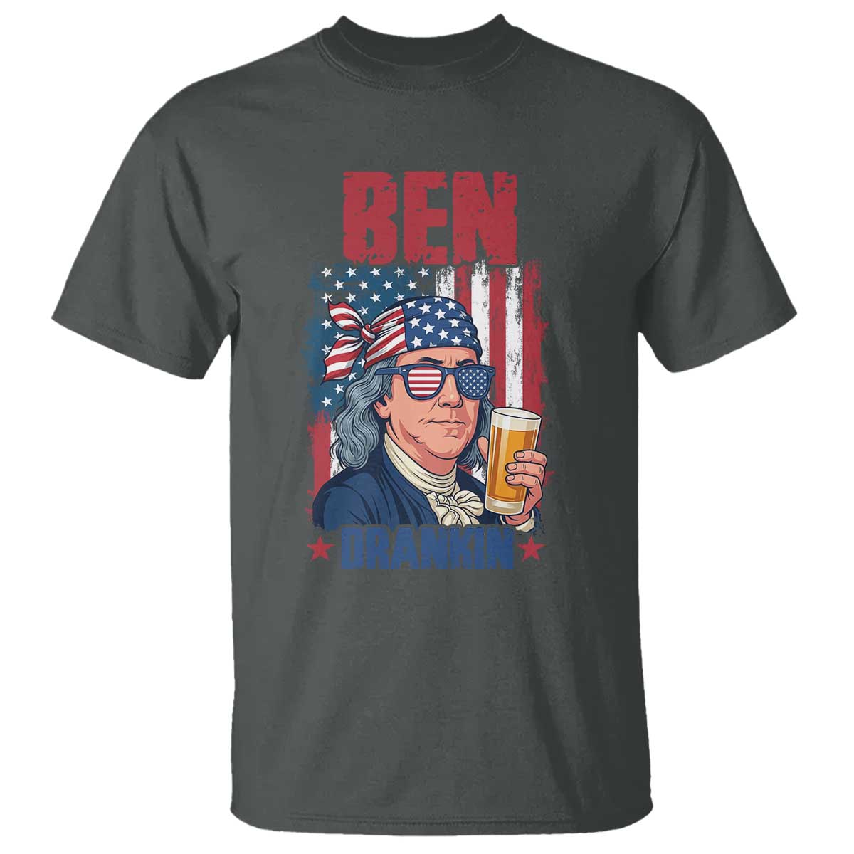 Benjamin Franklin T Shirt Funny Ben Drankin American History