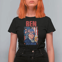 Benjamin Franklin T Shirt For Women Funny Ben Drankin American History